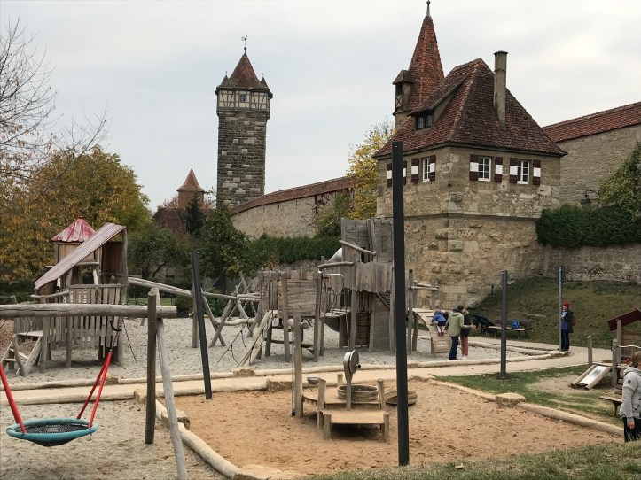 Parco giochi a Rothenburg ob der Tauber