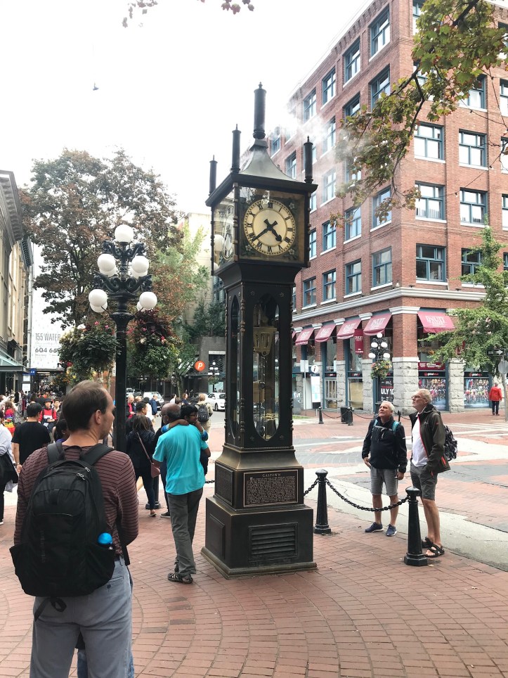 Orologio a vapore simbolo di Gastown, Vamcouver, Canada